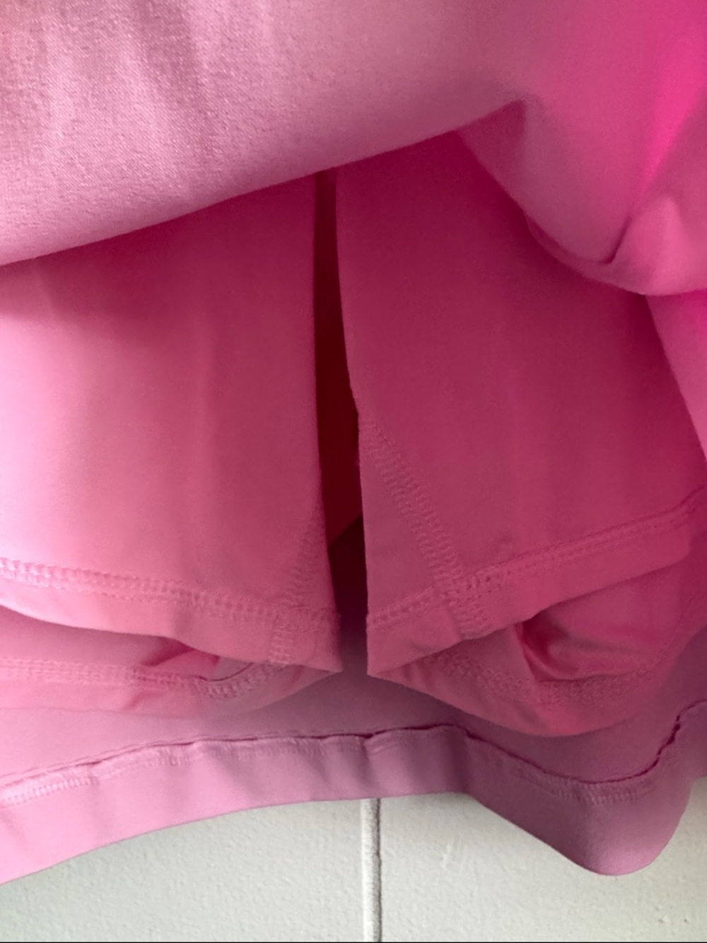 Lilly Pulitzer Luxletic Pink Mini Skort with Side Pockets Sz 10 - Picture 4 of 9